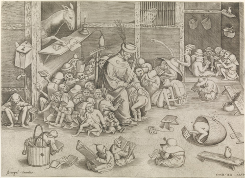 schilderij van Breughel, bron Wikipedia